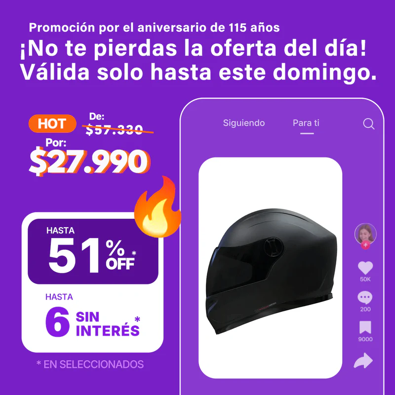 Casco para moto integral Vertigo V32 Vanguard negro mate