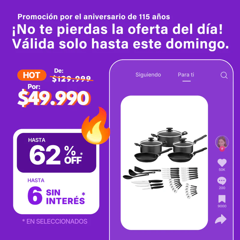 Batería de Cocina Tramontina Victoria 38PZ