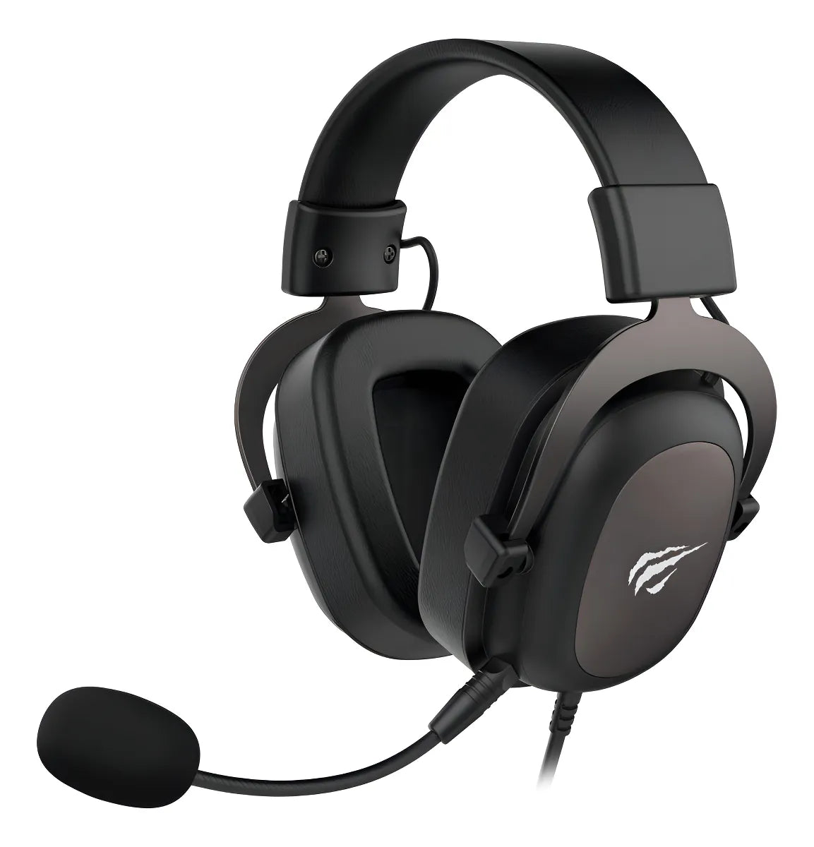 Auriculares Gamer Havit H2002d Pc Ps5 Xbox Con Micrófono Color Negro