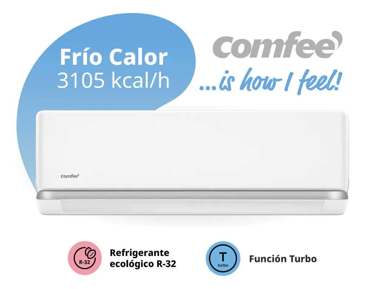 Aire Acondicionado Comfee Split Frío/calor 3105 Fg Color Blanco