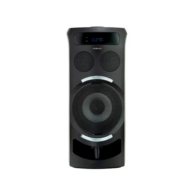 Torre de Sonido Noblex MNT290 Bluetooth Efectos de Voz y Luces LED Negro