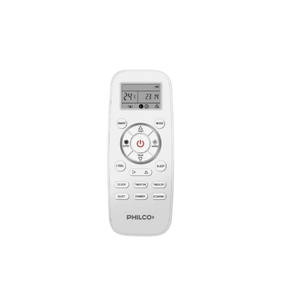 Aire acondicionado split frio y calor Philco PHS32HA4CNE 2900F 3400W color blanco