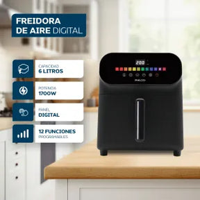 Freidora De Aire Digital 6L Philco FR256PHP