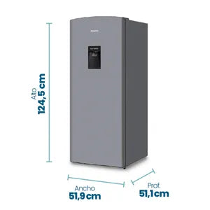 Heladera Cíclica Philco One Door Plata 161Lts