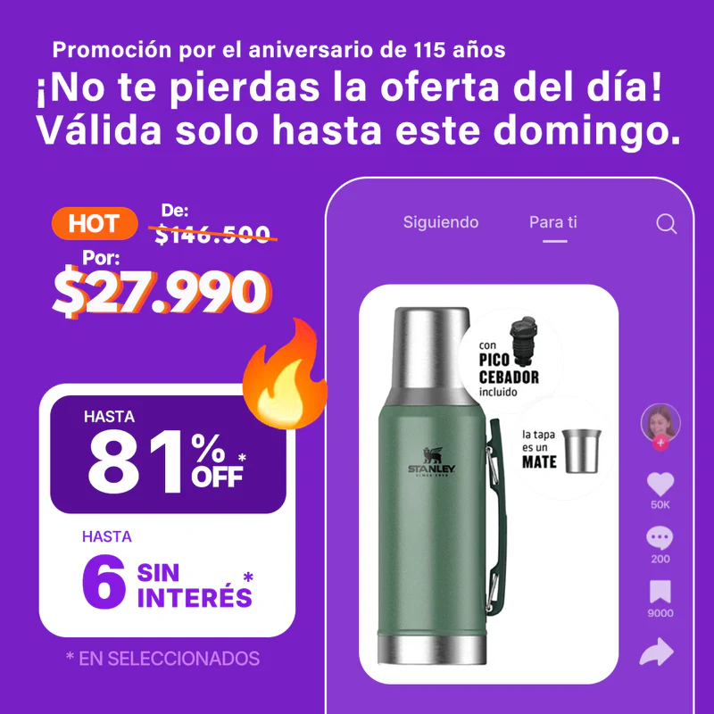 Termo Stanley Mate-System | 1.2 lts