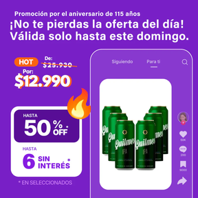 Cerveza Quilmes Ipa 473cc Pack x6