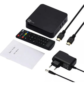 Smart Tv Box Convierte Tu Televisor En Smart 4k Color 128gb Negro Estándar
