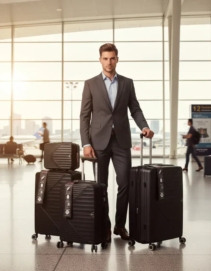 Set De 4 Valijas Rígidas Agarrate Catalina Beauty Tsa G360