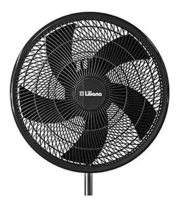 Ventilador De Pie Liliana Vp16p 16 220 v Negro Cantidad de aspas 5 Diámetro 16 " Material de las aspas Plástico