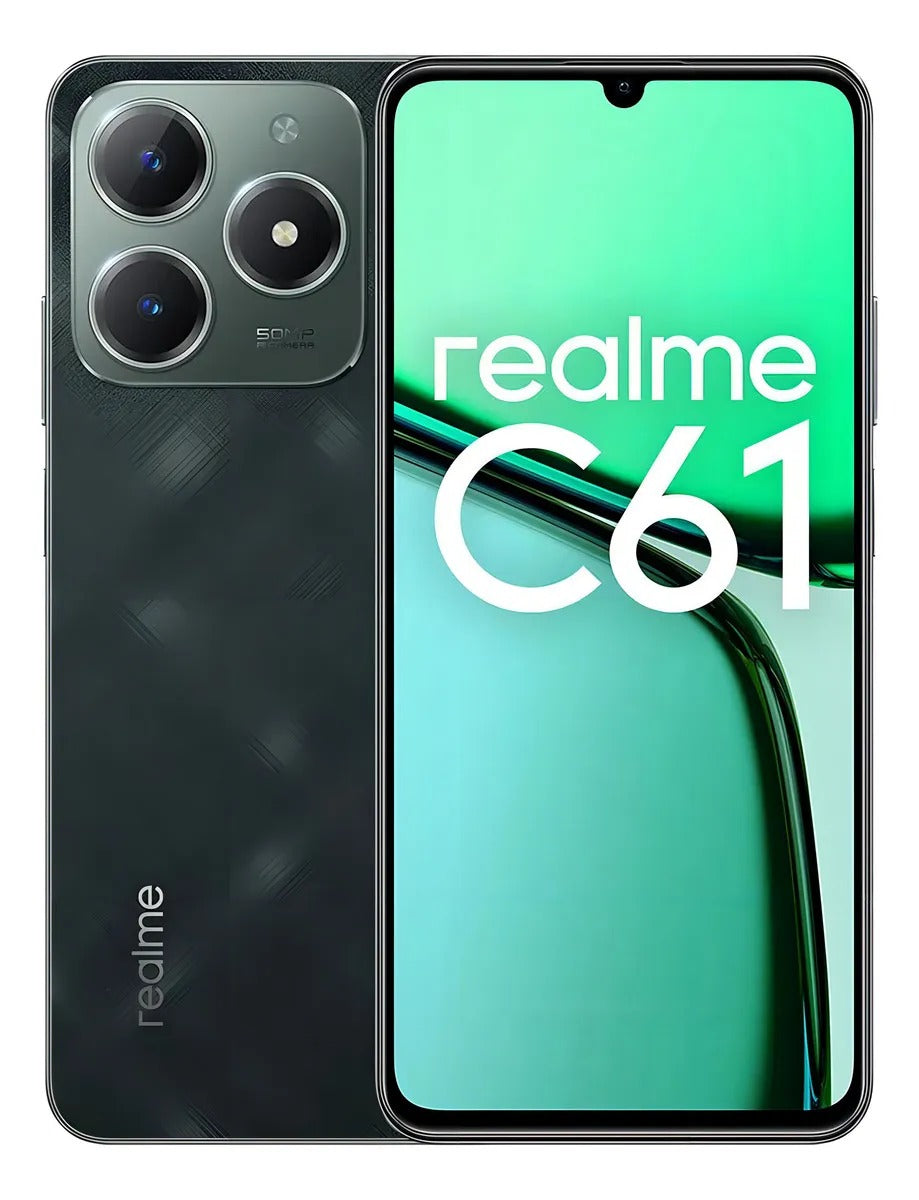 Realme C61 4G Dual Sim, Verde, 8+16Gb, Ram 256Gb, 5000 mAh