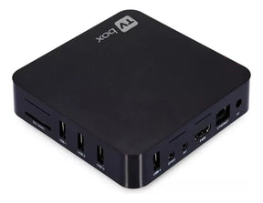 Smart Tv Box Convierte Tu Televisor En Smart 4k Color 128gb Negro Estándar