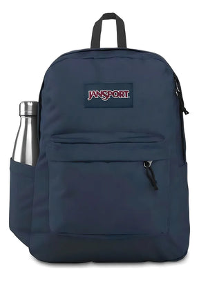Mochila urbana JanSport Superbreak color black diseño liso 26L