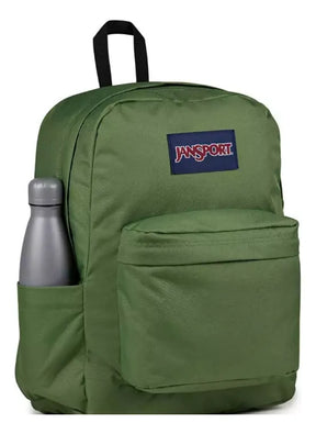 Mochila urbana JanSport Superbreak color black diseño liso 26L