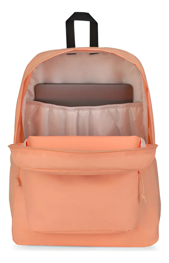 Mochila urbana JanSport Superbreak color black diseño liso 26L