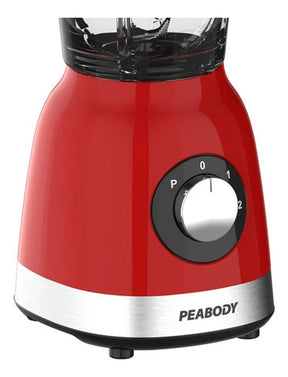 Licuadora Peabody PE-LN810R Roja 2 Velocidades Jarra de Vidrio 1.75 Litros