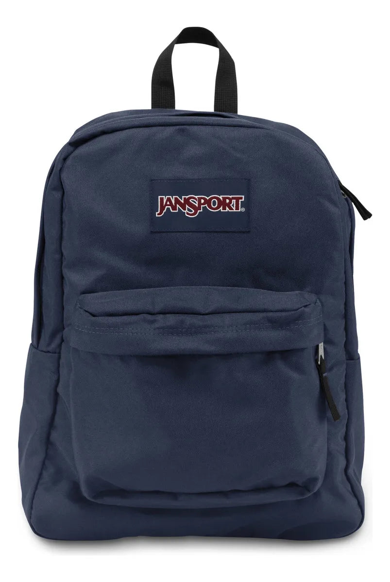 Mochila urbana JanSport Superbreak color black diseño liso 26L