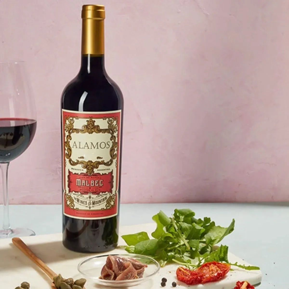 Vino Alamos Malbec 750ml Caja X6