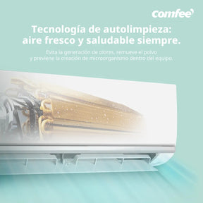 Aire Acondicionado Comfee Split Frío/calor 3105 Fg Color Blanco