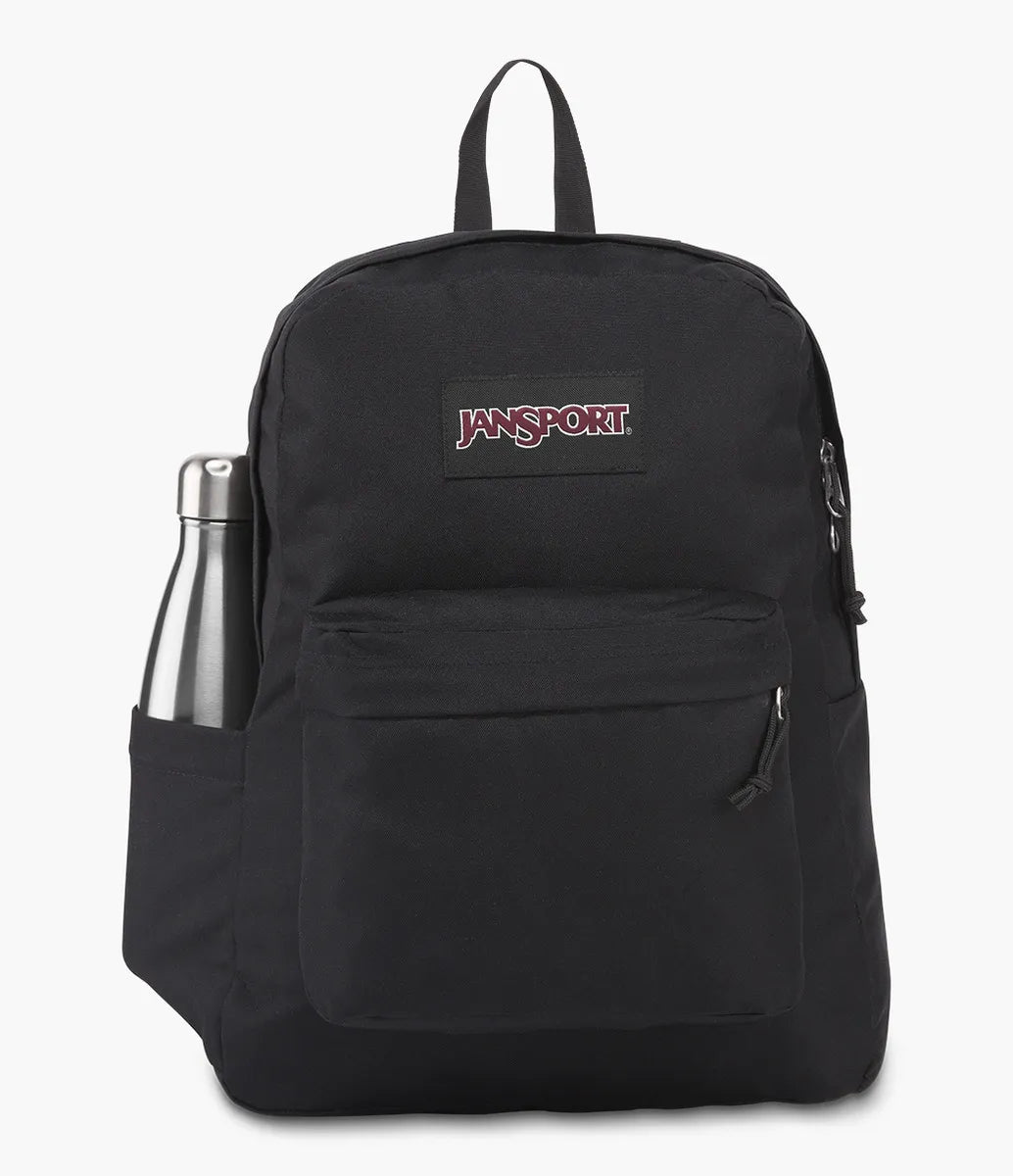 Mochila urbana JanSport Superbreak color black diseño liso 26L