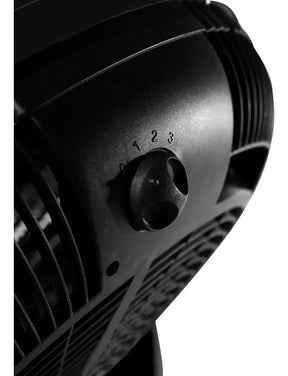 Ventilador Exa Turbo Exahome 20 Pulgadas 90w El Mas Grande Cantidad de aspas 5 Estructura Negro Aspas Negro Diámetro 20 " Material de las aspas Plástico