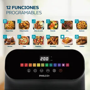 Freidora De Aire Digital 6L Philco FR256PHP